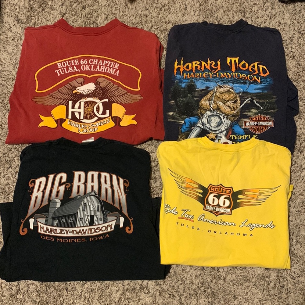 Harley Davidson T shirt bundle